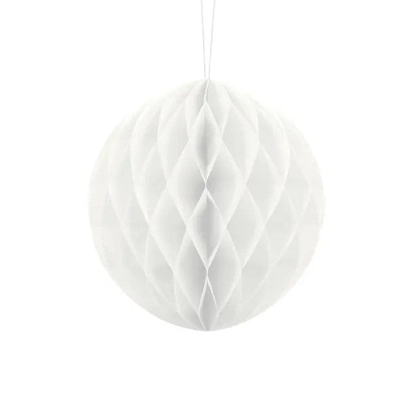 Hvid honeycomb, 20 cm.