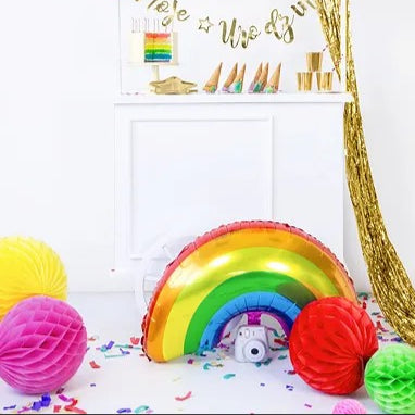 Rød honeycomb, 20 cm.