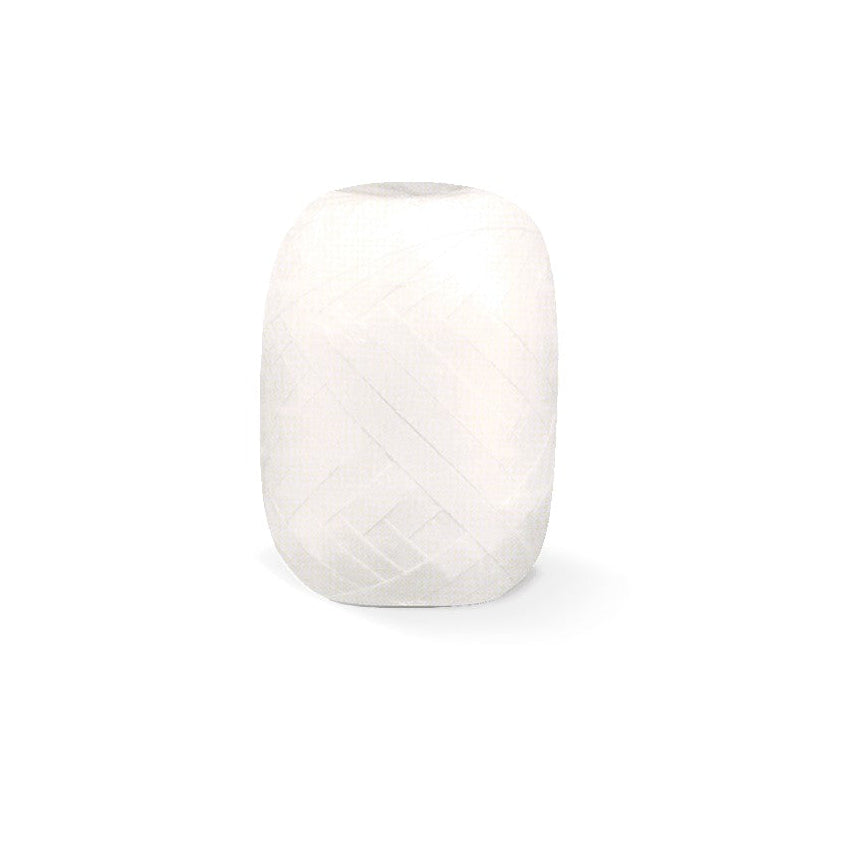 Hvid ballonsnor, 20 m.