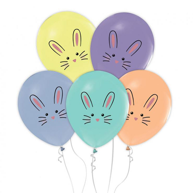 Kanin balloner, 5 stk.