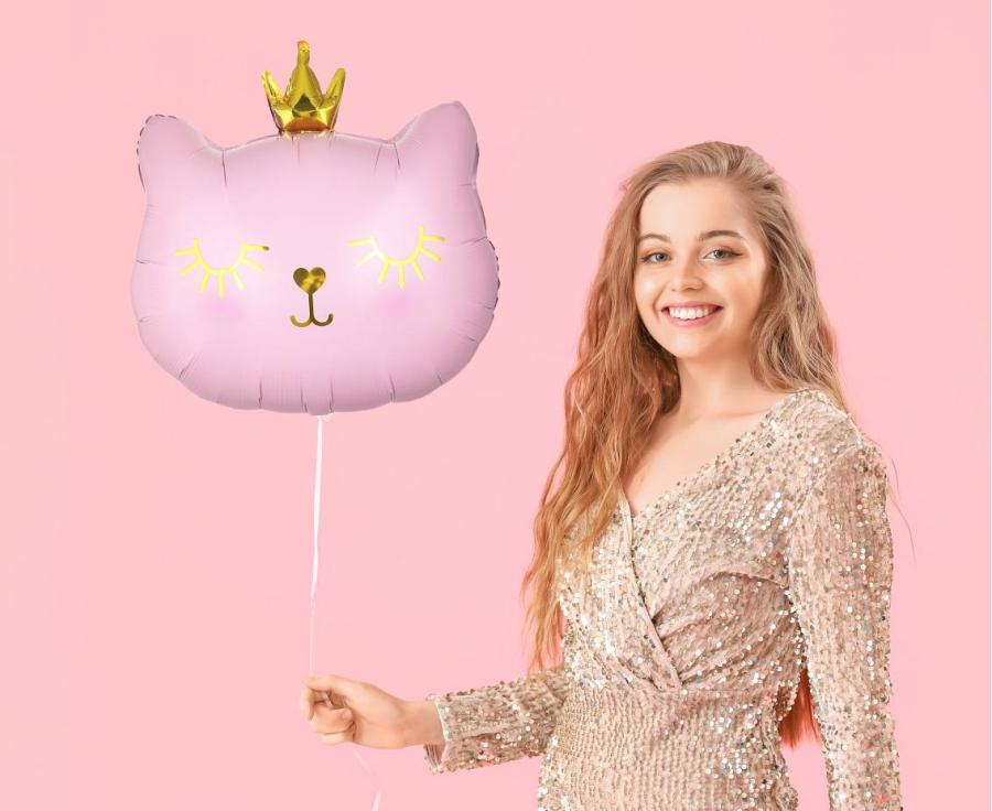 Folie ballon kat, 42x39,5 cm