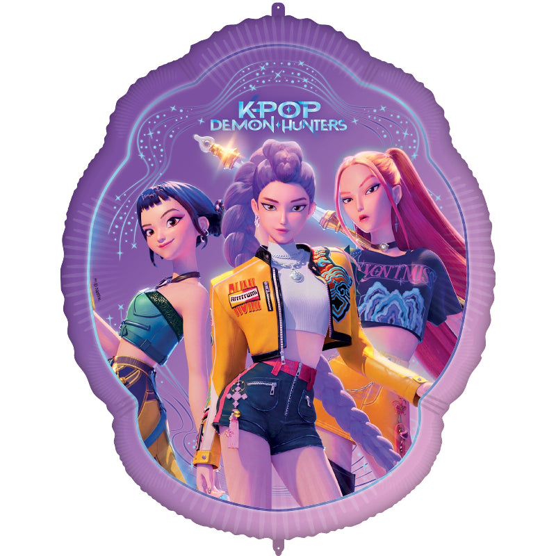 Stor KPop folieballon, 100 x 73 cm.