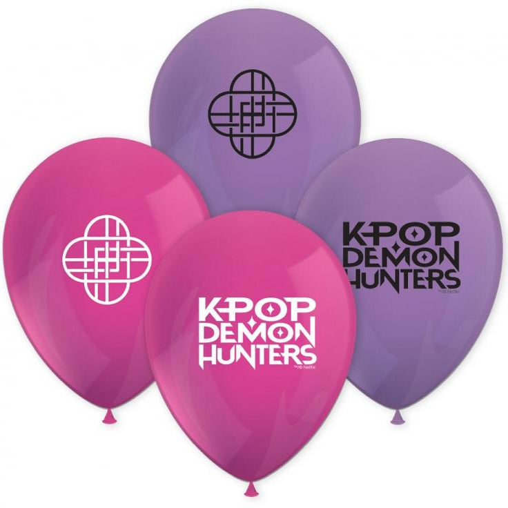 KPop latexballoner, 8 stk.