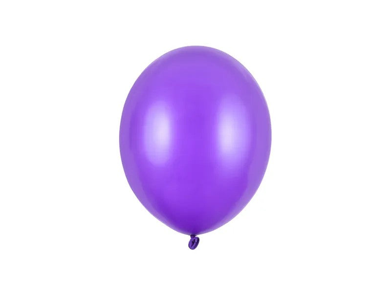 Lilla Balloner 9" Metallic