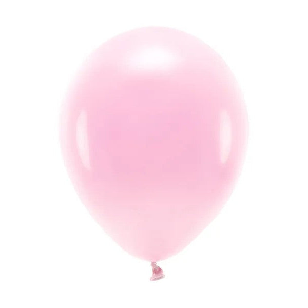 10" pastel lyserøde balloner, 10 stk.