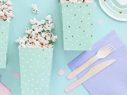 Lys lilla servietter, 20 stk.