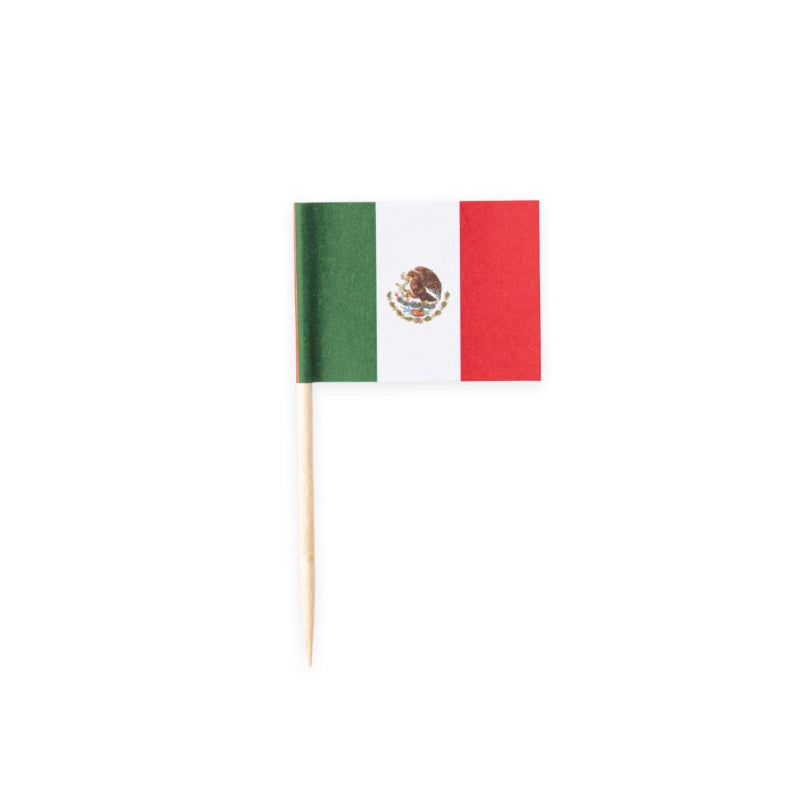 Mexicanske buffetflag, 50 stk.