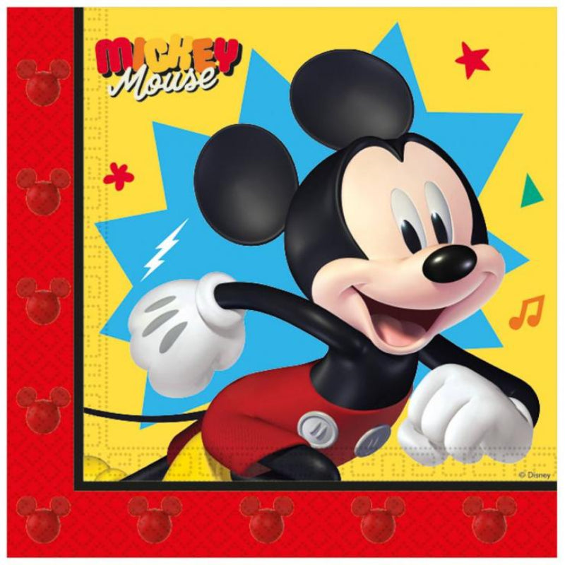 Mickey servietter, 20 stk.