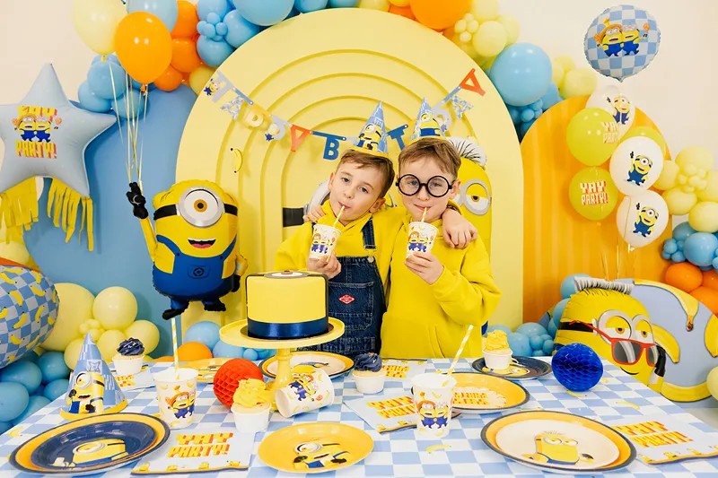 Minions papkopper, 6 stk.
