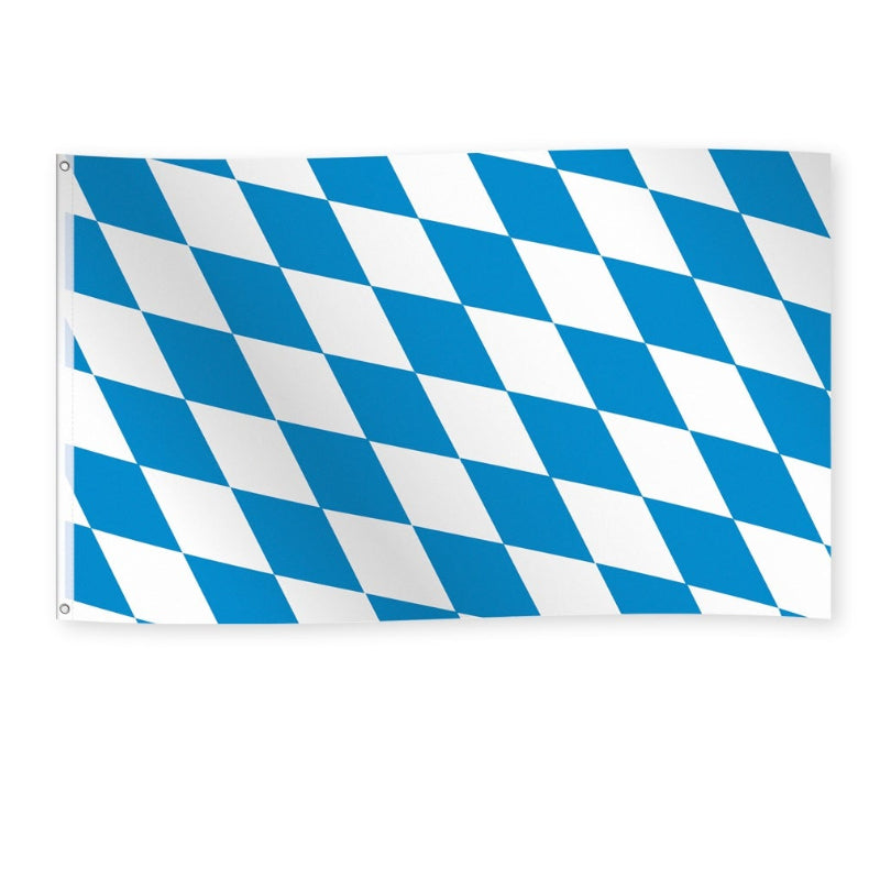 Bayersk stof flag, 1,5 m x 90 cm.