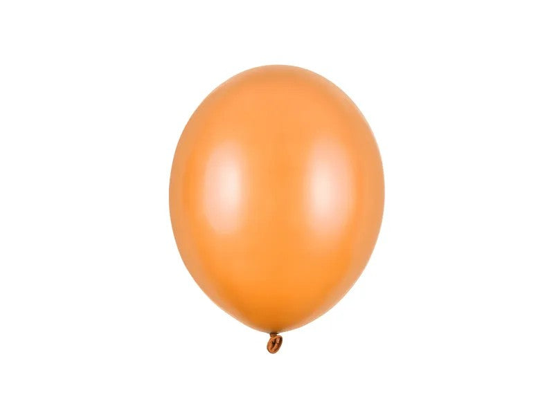 Orange Balloner 9" Metallic