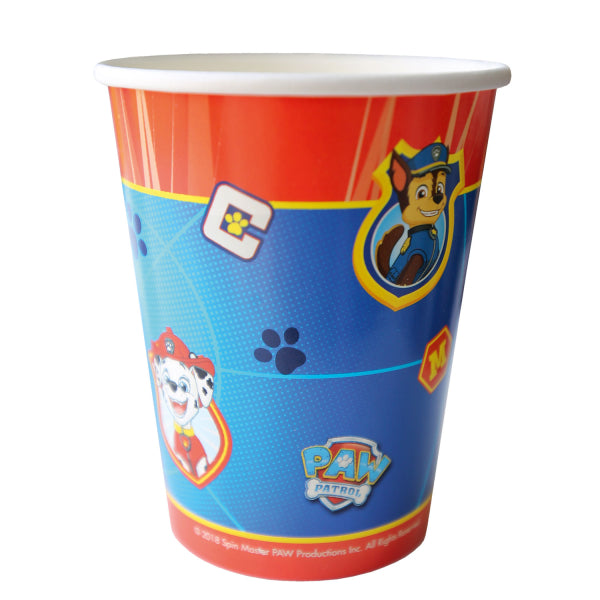 Paw Patrol papkopper, 250 ml, 8 stk.