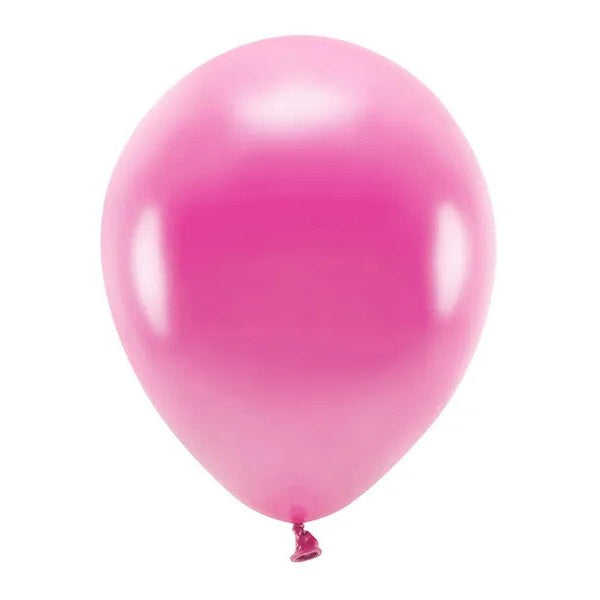 12" metallic pink ballon, 1 stk.