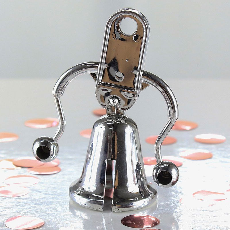 Kysse Klokke i plast med arme