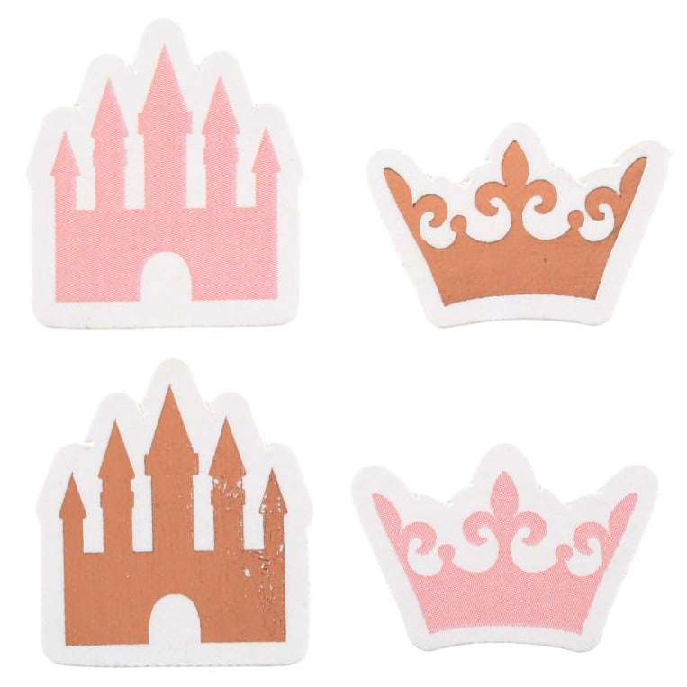 Prinsesse bordpynt, 24 stk.