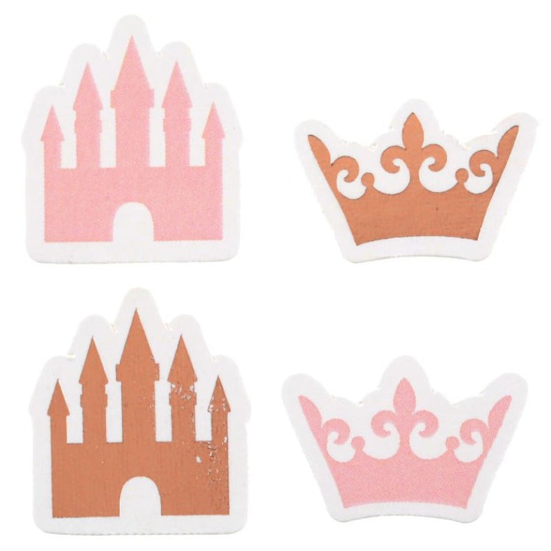 Prinsesse bordpynt, 24 stk.