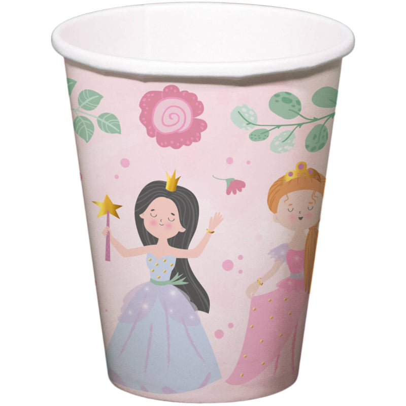 Prinsesse papkop, 250 ml, 8 stk.