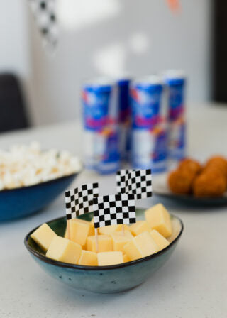 Race buffet flag 50 stk.