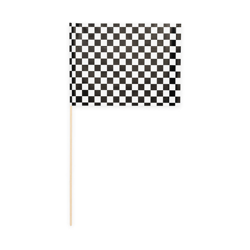Race flag 20x30 cm, 10 stk.