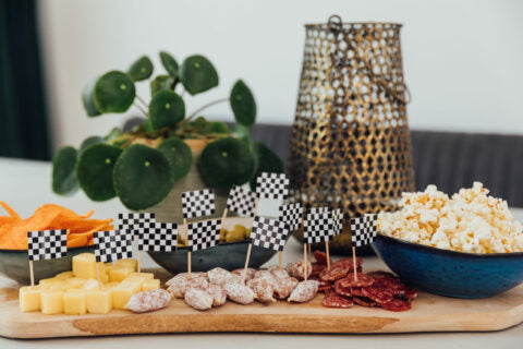 Race buffetflag, 50 stk.