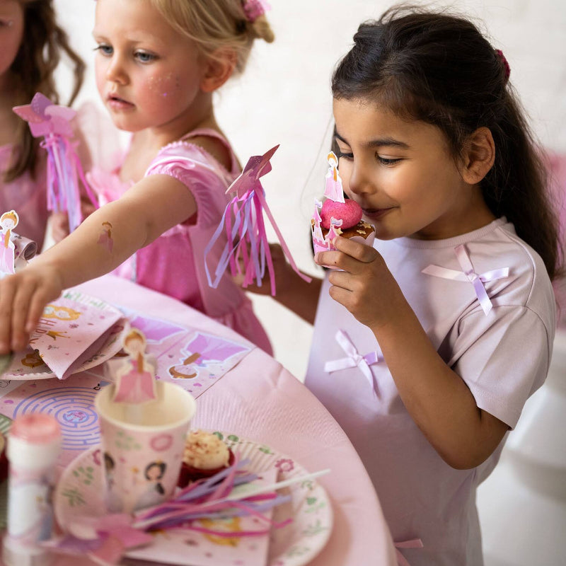 Prinsesse cupcake sæt, 6 sæt.