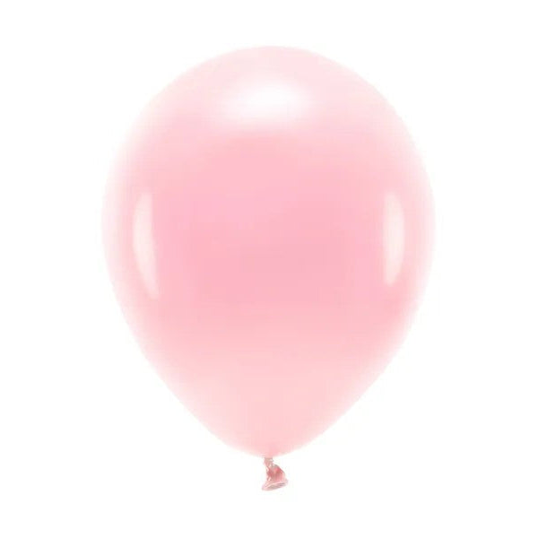 10" sart lyserøde balloner, 10 stk.