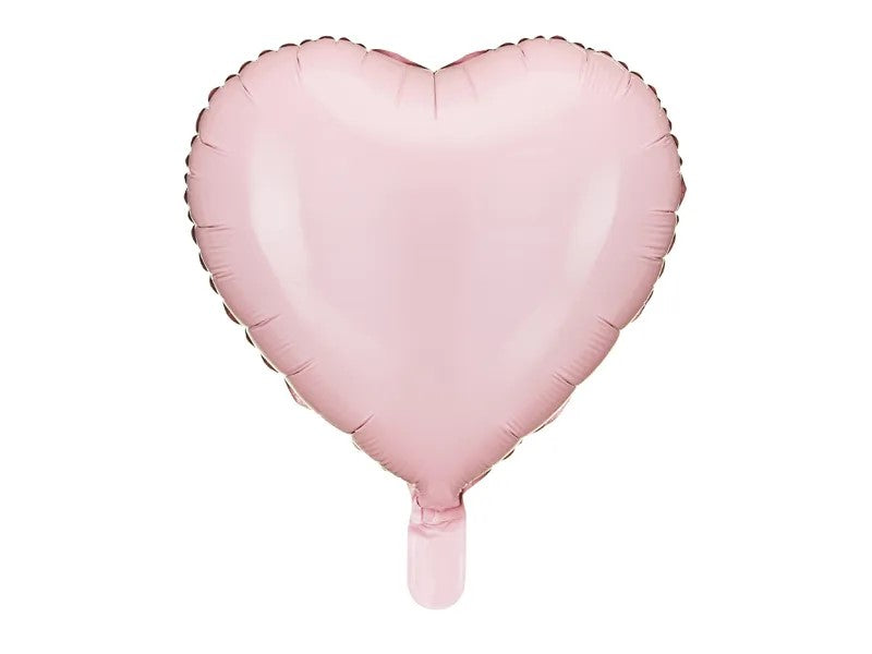 Ballon 18", lyserød hjerte