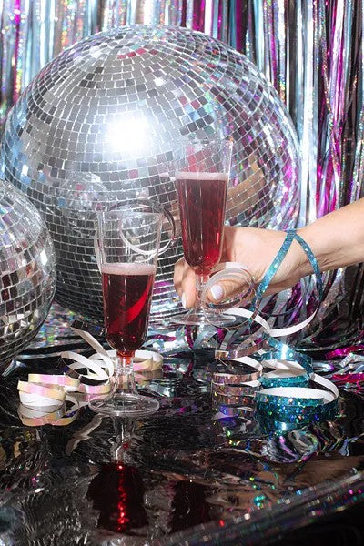 Iriserende serpentin, 1 stk.