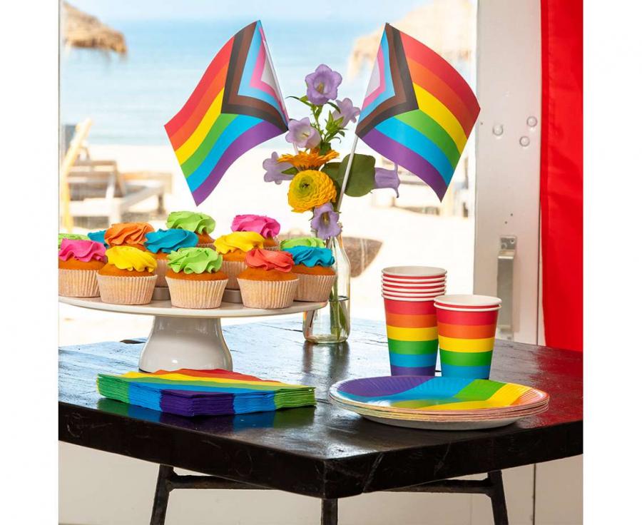 Pride servietter, 20 cm.