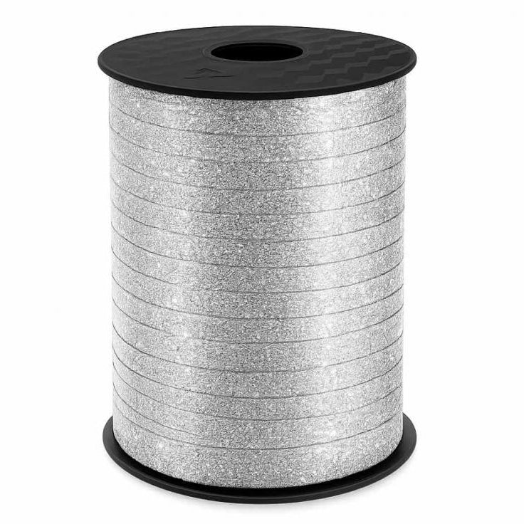 Sølv glimmer ballonsnor, 458 m.