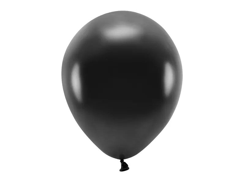Sort Ballon 12" Metallic