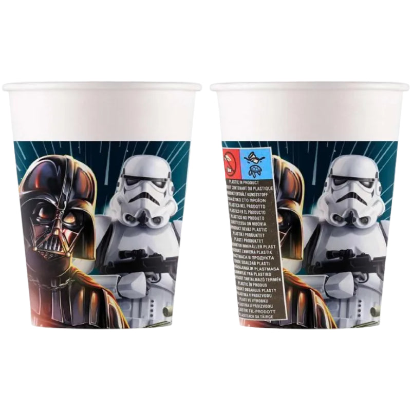 Star Wars kop, 8 stk.
