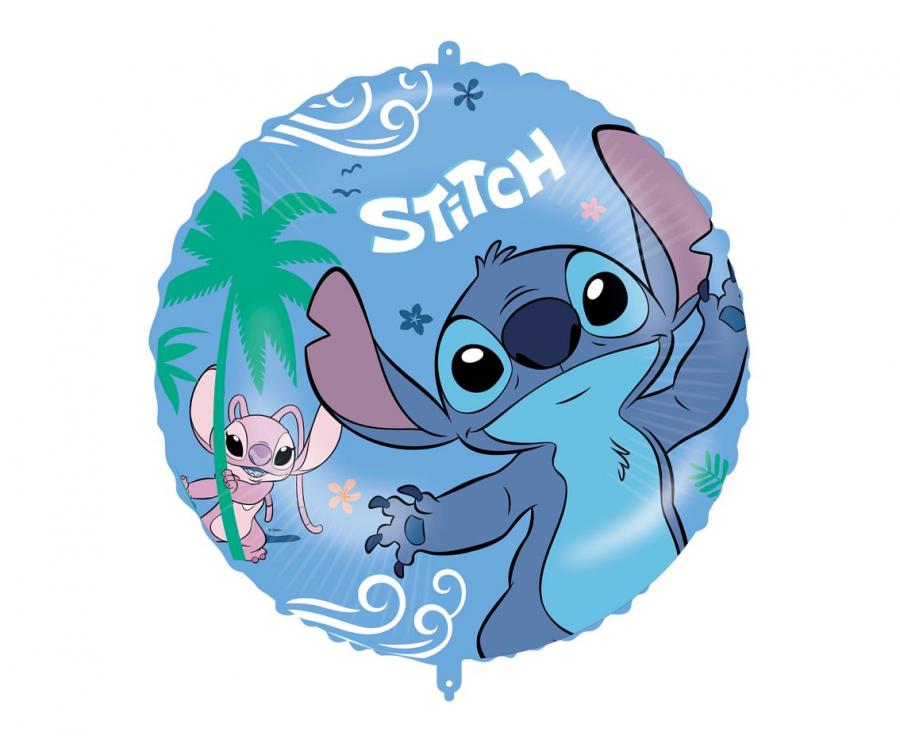Stitch og Angel folieballon, 18"
