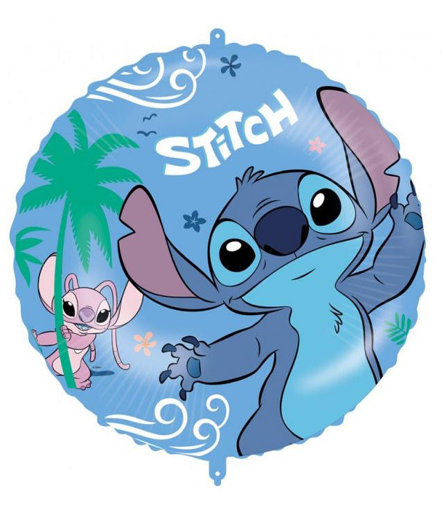 Stitch og Angel folieballon, 18"