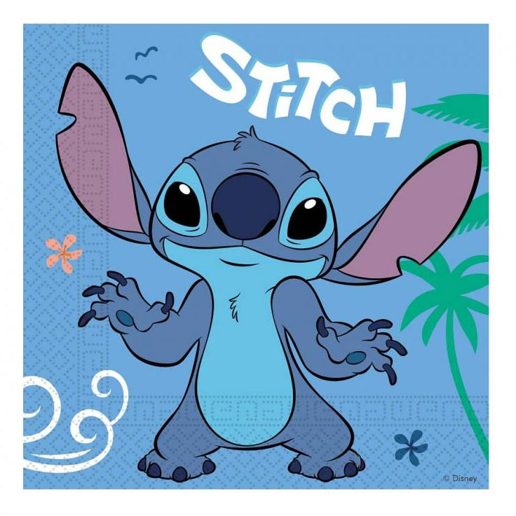 Stitch servietter, 20 stk.