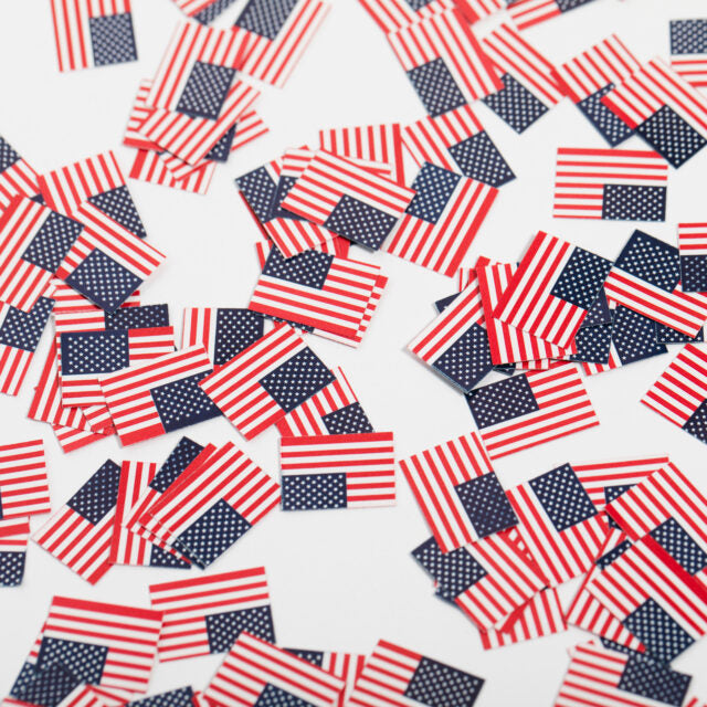 Konfetti USA Strøflag 150 stk.
