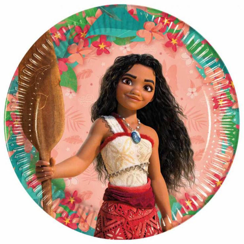 Vaiana paptallerken, 23 cm, 8 stk.
