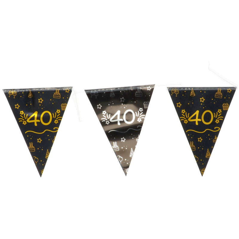 40 års vimpler, 4 m.