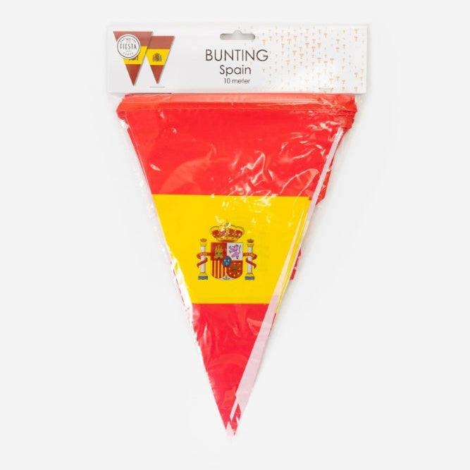 Spansk plast vimpel, 10 m.