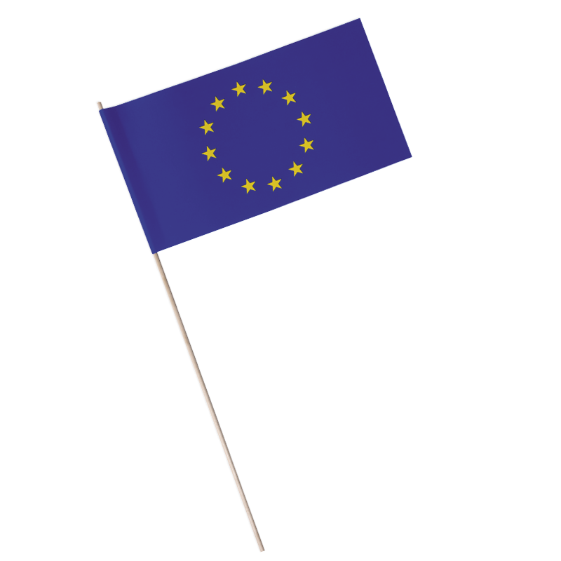 EU hurra flag - 10 stk.