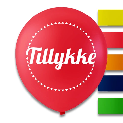 Ballon 10", Tillykke