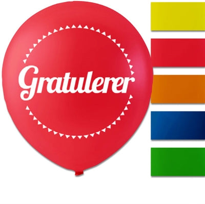 Ballon 10", Gratulerer