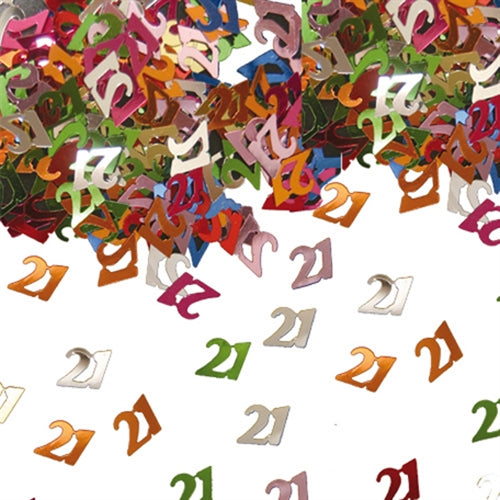 21 års konfetti, 14 g.