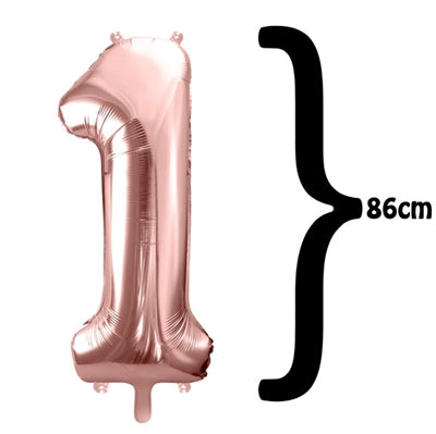 Rose gold folieballon 1
