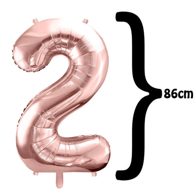 Rose gold folieballon 2