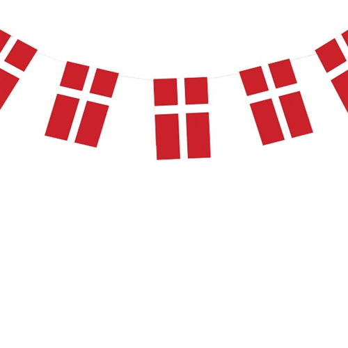Flagranke Dansk flag
