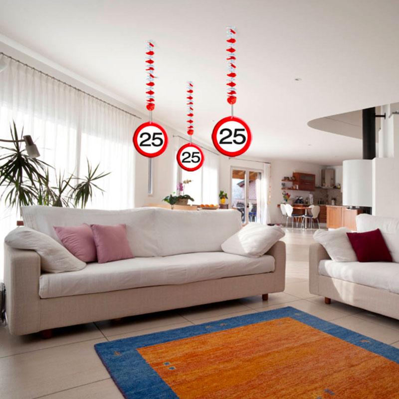 25 års Trafik Spiral som kan hænges frit