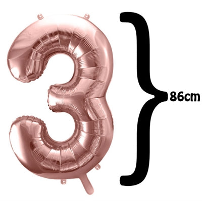 Rose gold folieballon 3