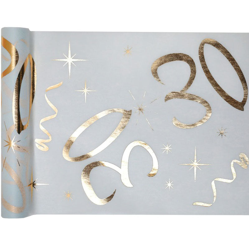 30 års Bordløber med guld 5 m.