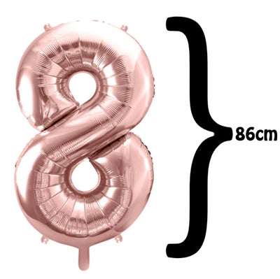 Rose gold folieballon 7